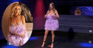 Sonia Lorenzini indossa lo stesso vestito di Chiara Ferragni al GF Vip