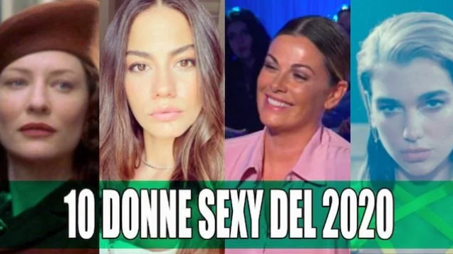 Le 10 donne più sexy del 2020 secondo Novella2000.it