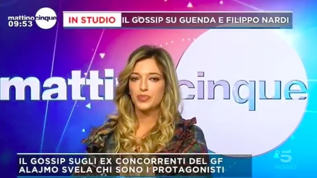 Guenda Goria a Mattino 5 smentisce il gossip con Filippo Nardi (VIDEO)