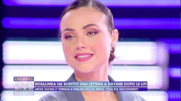 Rosalinda Cannavò chiarisce cosa è successo in magazzino con Dayane