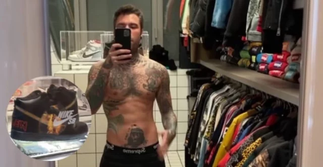 Fedez mostra la scarpiera: alcune sneakers costano piÃ¹ di 20 mila euro