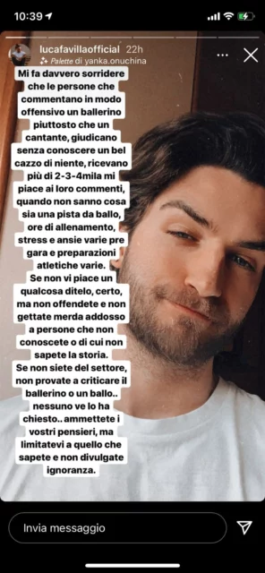 Luca Favilla difende Martina Miliddi