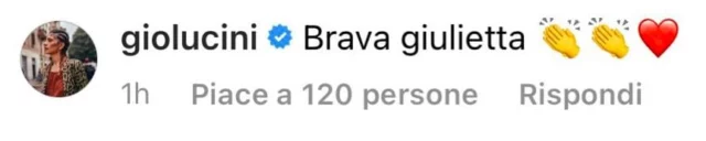 Il commento di Giorgia Lucini