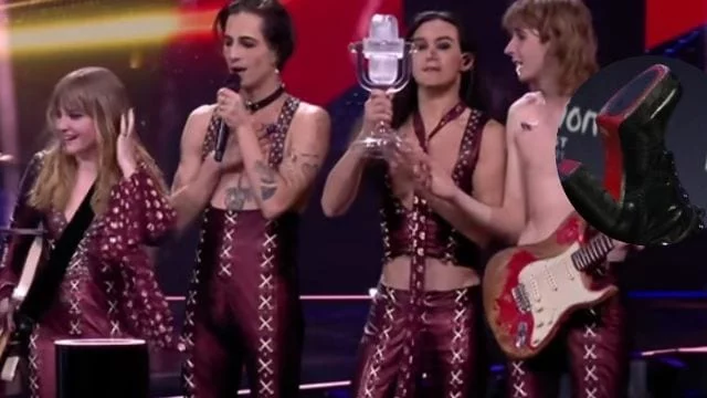 look maneskin eurovision 2021