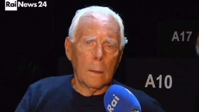 Giorgio Armani ricoverato dopo un incidente- 'In ospedale per 15 giorni'