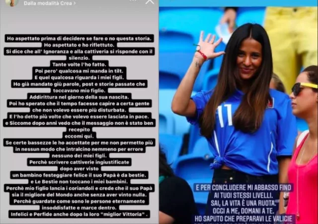 Lo sfogo della moglie di Cerci contro Lady D'Ambrosio