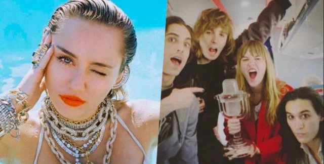 Miley Cyrus ha iniziato a seguire i Maneskin su Instagram