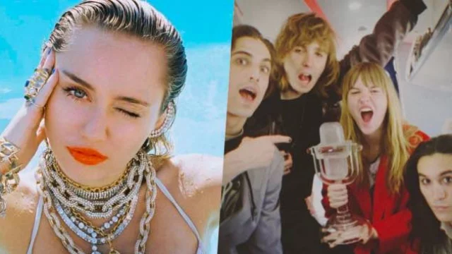 Miley Cyrus ha iniziato a seguire i Maneskin su Instagram