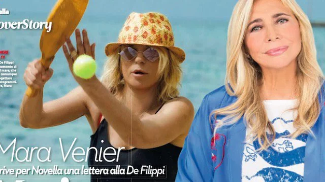 Mara Venier scrive per Novella 2000 una lettera a Maria De Filippi