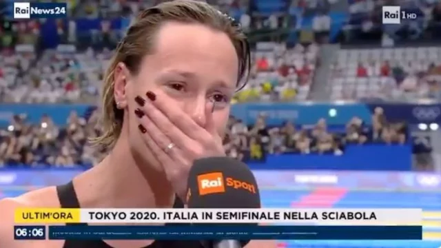 Federica Pellegrini, l’addio in lacrime e la dedica al suo fidanzato