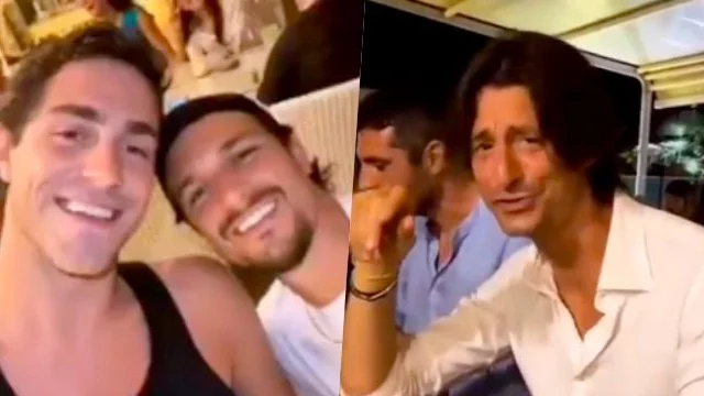 Tommaso Zorzi e Francesco Oppini a cena insieme ad Andrea Zelletta