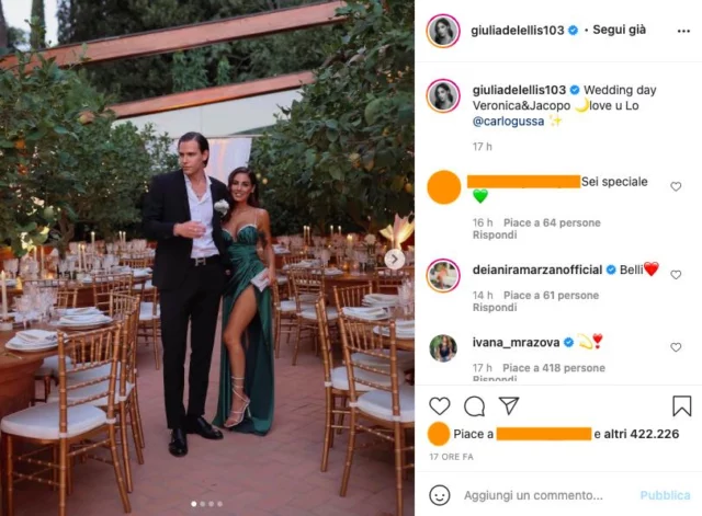 Foto Instagram - Giulia Salemi e Carlo Gussalli Beretta