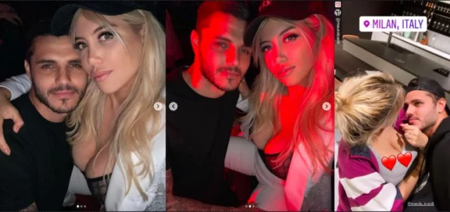 Le foto postate da Mauro Icardi