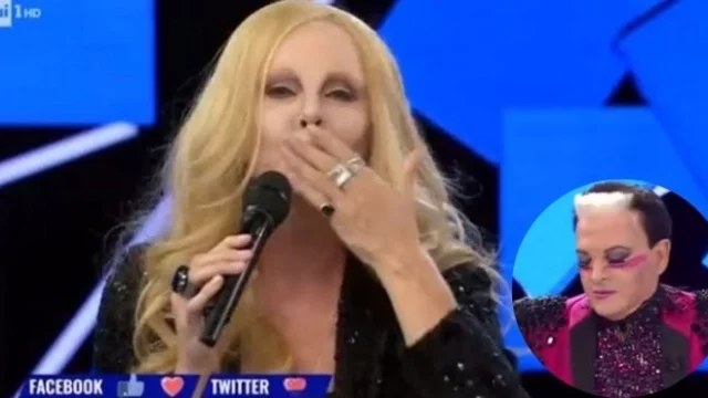 Alba Parietti imita Patty Pravo a Tale e quale show 2021