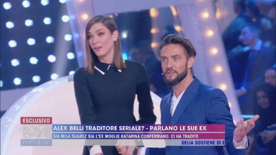 Alex Belli, l'ex Katarina tuona: 