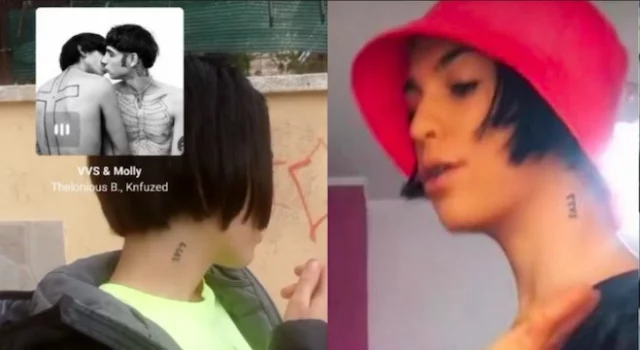 Il tatuaggio di Gaia Cascino de Il Collegio 6