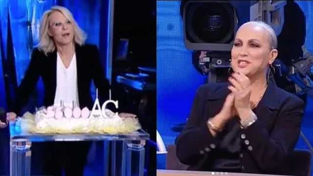 Maria De Filippi fa una sorpresa alla Celentano per il suo compleanno