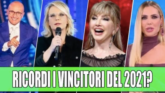 Ricordi tutti i vincitori 2021 di reality e talent? (QUIZ)