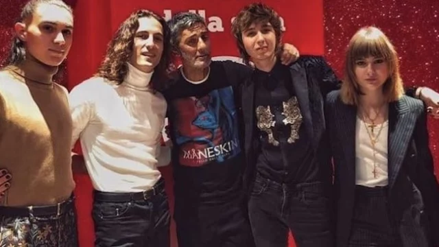 Fiorello scambiato per un fan dei Maneskin da una fanpage in Russia