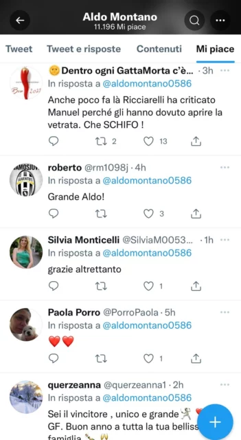 Altri "mi piace" dello sportivo