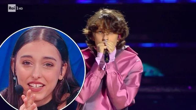 Giulia Stabile commenta l'esibizione di Sangiovanni a Sanremo 2022