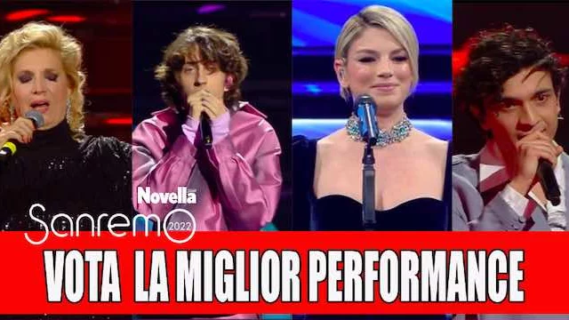 Sanremo 2022: qual è la miglior performance della prima serata? Partecipa al nostro sondaggio