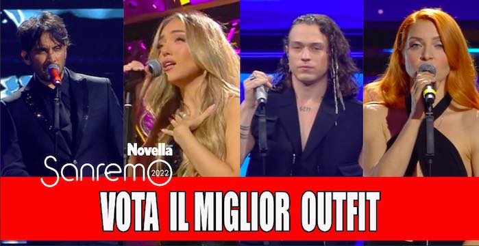 Sanremo 2022: quale outfit è il migliore della terza serata? VOTA