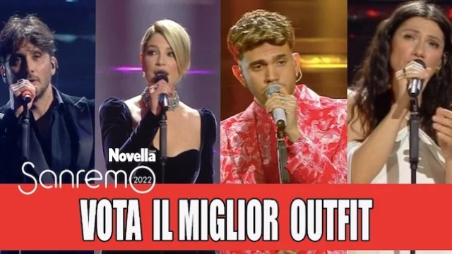 Sanremo 2022: quale outfit è il migliore della seconda serata? VOTA