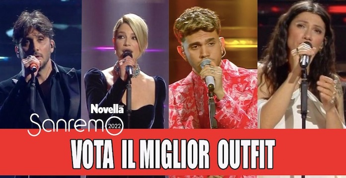 Sanremo 2022: quale outfit è il migliore della seconda serata? VOTA