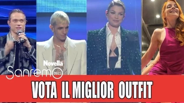 migliore outfit quarta serata sanremo 2022