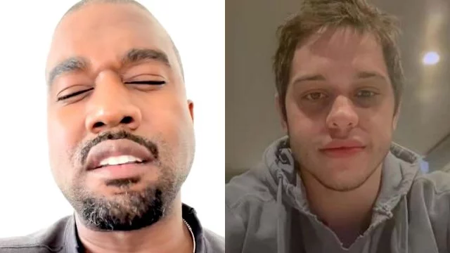 Pete Davidson scrive a Kanye West e parla di Kim Kardashian: la sua reazione