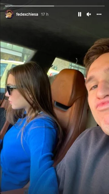 Le storie Instagram di Federico Chiesa