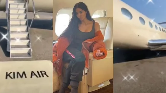 Kim Kardashian ha un nuovo jet privato: ecco l'esorbitante costo