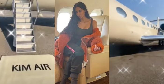 Kim Kardashian ha un nuovo jet privato: ecco l'esorbitante costo