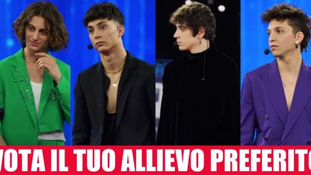 Amici 21 – VOTA il tuo allievo preferito della settimana