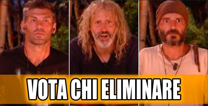 Isola dei Famosi - Clemente, Nick o Nicolas, chi vuoi eliminare? VOTA