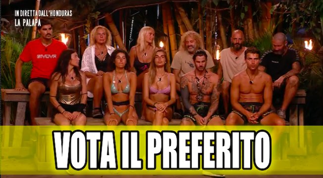 Isola dei Famosi, chi è il tuo preferito dell'undicesima settimana? VOTA