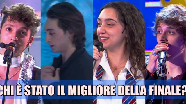 migliore finale amici 21