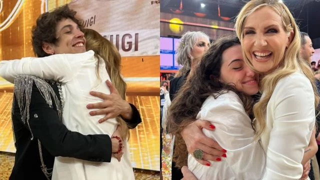 Lorella Cuccarini dopo Amici abbraccia Alex e Sissi per la prima volta