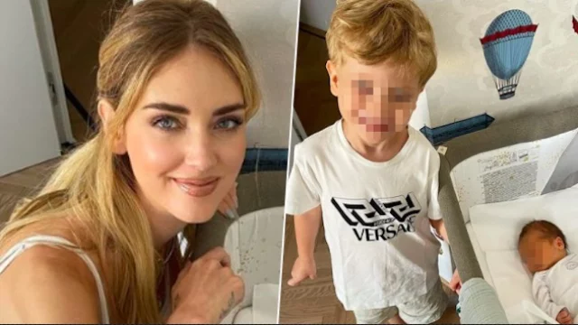 Il primo tenero incontro tra Leone, figlio di Chiara Ferragni, e il cuginetto