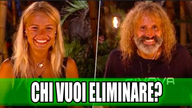 Isola dei Famosi - Mercedesz o Nick, chi vuoi eliminare? VOTA