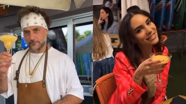 Jessica Selassié e Barù a cena con Davide Silvestri e la sua futura sposa