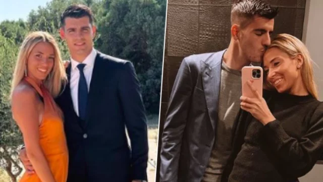 Alvaro Morata e Alice Campello sui social svelano il sesso del quarto figlio