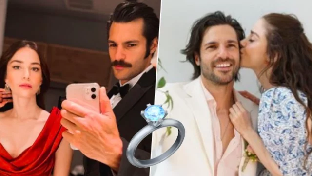 Ozge Gurel e Serkan Cayoglu si sono sposati: le foto delle nozze