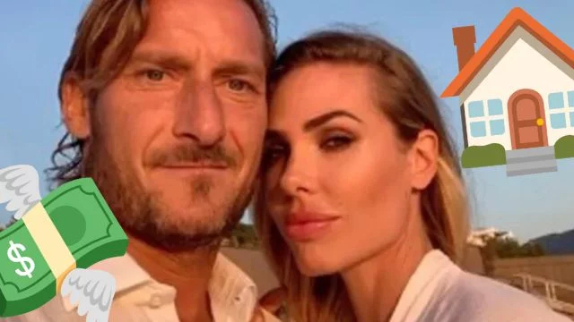 ilary blasi francesco totti patrimonio