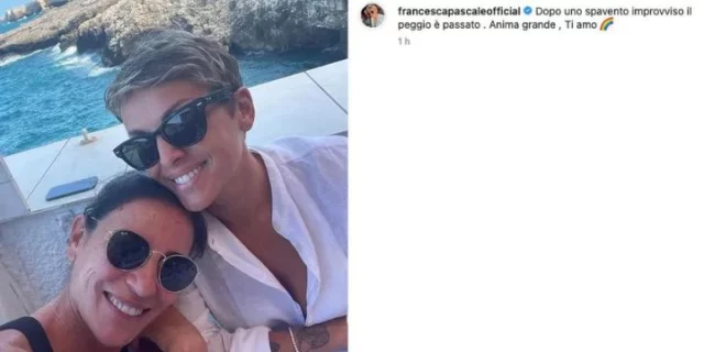 Il messaggio di Francesca Pascale per Paola Turci