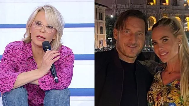 maria de filippi ilary blasi totti