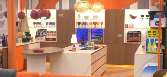 La casa del GF Vip 7: la cucina