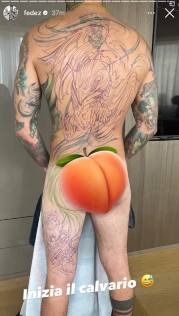 Il tatuaggio di Fedez