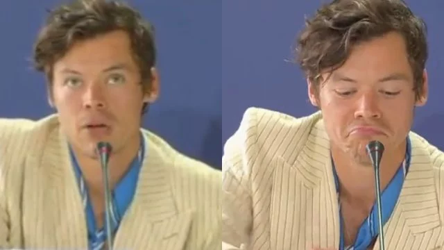 harry styles venezia 79 divertire conferenza stampa